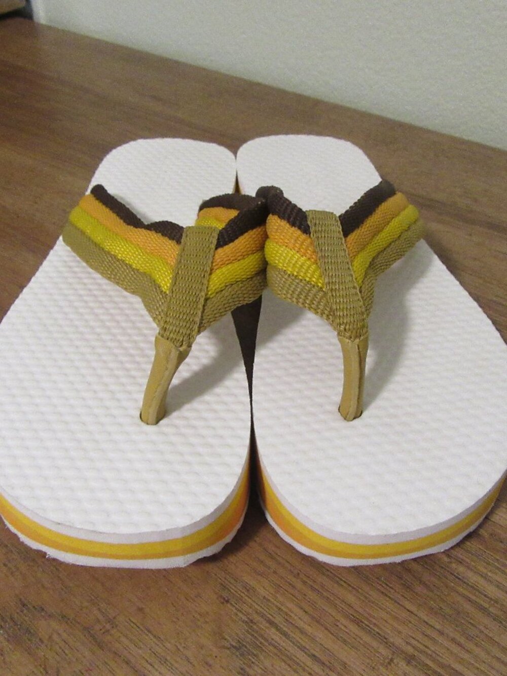 Zimmermann Women's Rainbow Platform Sandals Thongs Size 37 US 6.5
